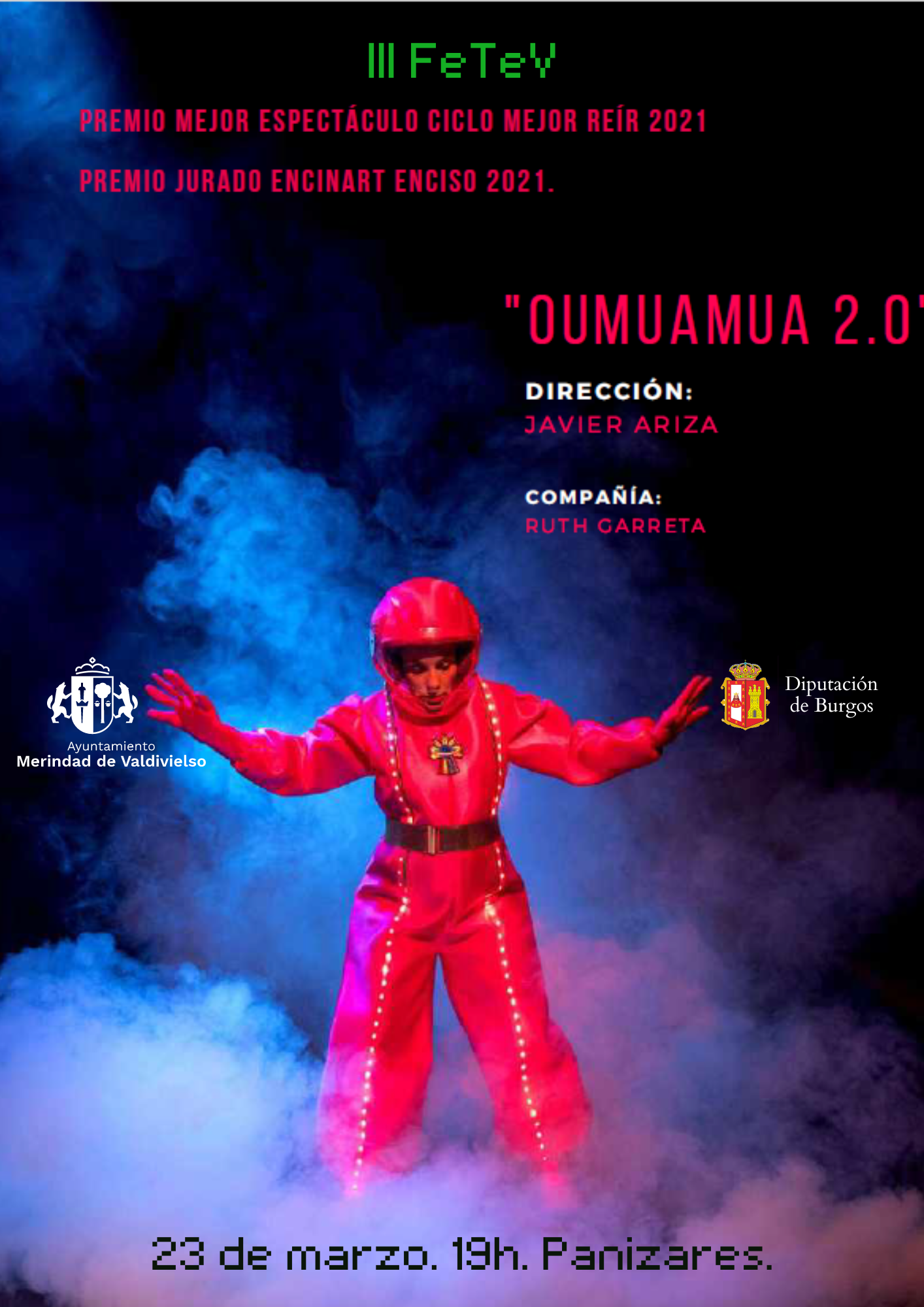 OUMUAMUA 2.0 en Panizares. 23 de marzo a las 19 horas.